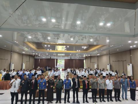 foto bersama pelantikan