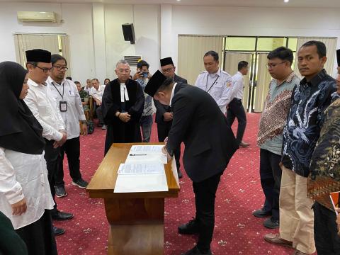 Pelantikan PTPS tahap I